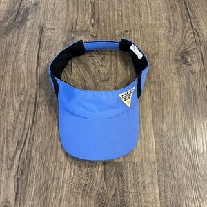 Columbia PFG Performance Agent Chill Cooling Sun Visor Blue Hat Unisex O/S